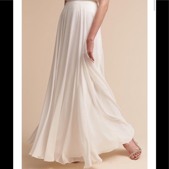 BHLDN Jenny Yoo Bridal skirt size 16 NWT - Picture 4 of 12